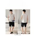 thumbnail image 4 of Conjunto de ropa de hogar de talla grande, modal, sin mangas, fino, para verano, 4 of 5
