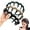 #1, variant on Retro High Skull Pearl Headband, 2026 New 3Pcs Soft Fuzzy Headband, Vintage Braided Hairband for Parties, Textured Hair Accessory for Women (#1, 3pcs)