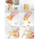 thumbnail image 2 of 2026 Bedside Caddy Hanging Organizer with Hooks, Bedside Caddy Shelf - White (Caddy), 2 of 5