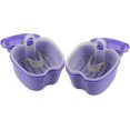 thumbnail image 4 of Dent Art Denture Box in Violet Color - Dental Orthodontic Retainer Case | Teeth Storage Box, Denture Storage Case Fake Tooth Holder with Strainer (2), 4 of 8