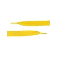 thumbnail image 3 of Women's Extra Wide Shoestrings Flat Satin Ribbon Shoelaces for Sneakers 2 Pairs Dark Yellow 180cm/70.9", 3 of 4