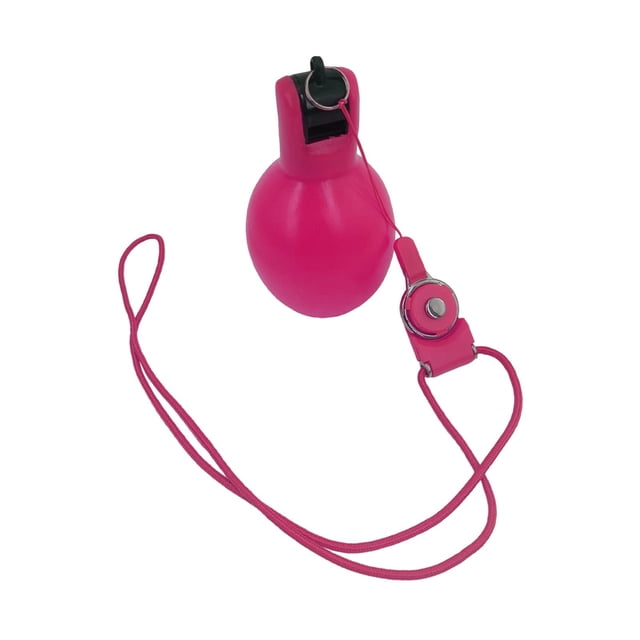 Silbatos de mano Zulema para adultos y niños con correa para colgar Rosa