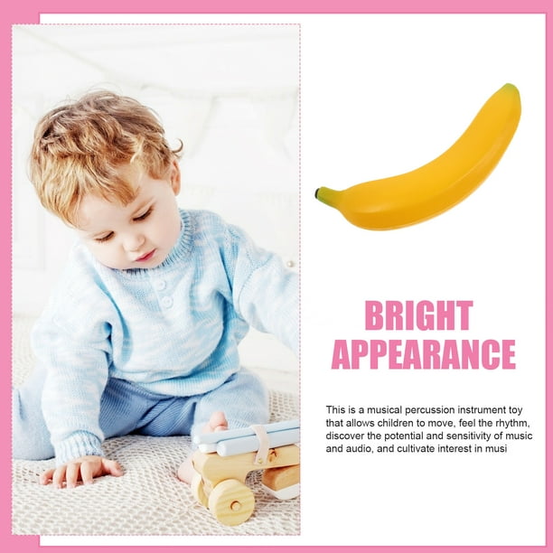 MARACAS EN FORME De Fruit Shaker Maracasse Banane Bac À Sable Fruits