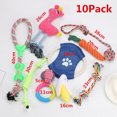 thumbnail image 4 of 10PCS Dog Rope Toy Set Cute Deer Dog Rope Carrot Dog Chew Rope Banana Dog Toy, 4 of 8