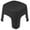 Black, variant on Pungan stool for kids Plastic Toddler Potty Training Stool for Bathroom and Shoe Changing,8.07"X7.68"X6.3"