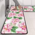 thumbnail image 2 of Kitchen Rugs Sets Of 2,Pioneer Flower Floral Print Pattern Anti Fatigue Kitchen Mat Rugs Non Slip Washable,Decorative Kitchen Floor Mats for Kitchen,Sink,Laundry,17"x47"+17"x47", 2 of 5