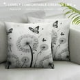 thumbnail image 3 of JEUXUS  Dandelion Butterflies Throw Pillow Cover  Decor for Bedroom Office, 3 of 5