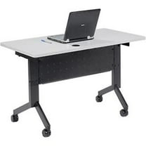 48 x 24 in. Training Table - Flip-Top - Gray