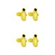 thumbnail image 1 of Qarigey Cubierta impermeable de silicona para zapatos, cubierta impermeable para zapatos, lluvia y suciedad, color amarillo Amarillo 2Conjunto, 1 of 6