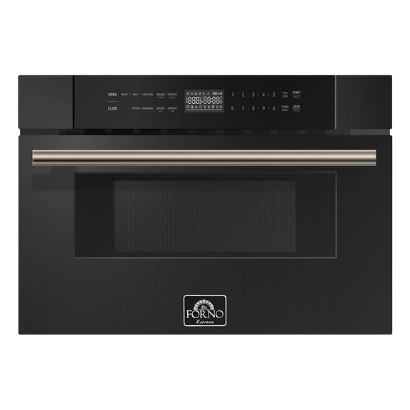 Capoliveri Espresso Black 30 Inch 900 Watts Microwave Drawer, 1.2 cu.ft.