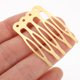thumbnail image 5 of FESTFENDS 50Ud Peines Dorados De Material Premium Para Complementos De Peinado, 5 of 6