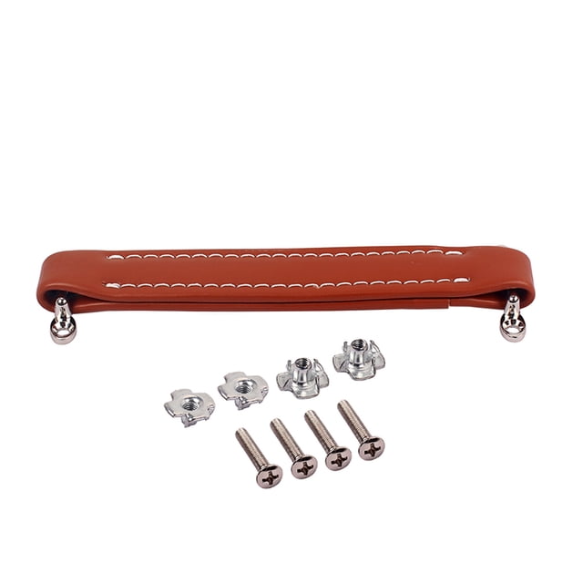 Amplificador de guitarra Manejar piezas de repuesto universal Cuero Metal resistente a los instrumentos musicales resistentes a los accesorios de correa AweSitey OD010968-00