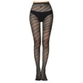 thumbnail image 2 of Lilgiuy Fishnet Stockings for Women Thigh High Stockings Pantyhose High Waist Charming Fishnet Tights, 2 of 5