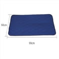 thumbnail image 4 of 2X Alèse Imperméable Lavable pour Incontinence, Drap de Matelas à Langer Réutilisable, Tapis d'Urine, Couche, Protège-Matelas, Housse, 2 x Alèse pour Incontinence, Bleu Marine, 4 of 8