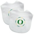 thumbnail image 2 of Baby Fanatic Officially Licensed Unisex Baby Bibs 2 Pack - NCAA Oregon Ducks, 2 of 3