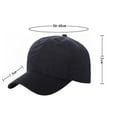 thumbnail image 2 of Clearance! Fdelink Baseball Hat Sun UV Protection Hat Summer Quick Drying Cap Baseball Cap Outdoor Sports Breathable Sun Cap Black, 2 of 2