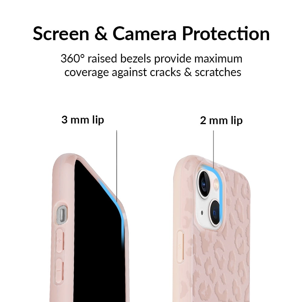 VELVET CAVIAR iPhone 13 Case Compatible with MagSafe - Cute Protective Phone Cases for Women - Nude Leopard Cheetah Animal Print