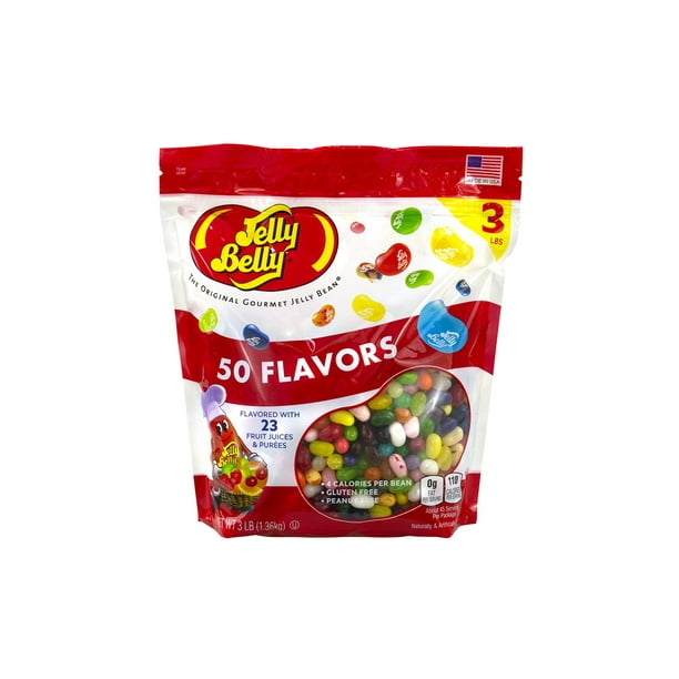 JELLY BELLY 50 Flavors Jelly Beans Assortment, 3 lb