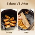 thumbnail image 5 of Amazer Air Fryer Paper Liners, 120pcs Disposable Round Air Fryer Liners, 6.3-INCH, Non-stick, Oil-proof, 5 of 9