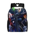 thumbnail image 1 of Goofa The Nightmare Before Christmas Pattern Large Capacity Backpack – Padded Laptop Compartment, Ergonomic Design for School, Work, Travel, and Outdoor Activities, 1 of 8