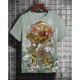 thumbnail image 3 of Camiseta de hombre con diseño de gato de anime, camiseta de manga corta con estampado 3D de dibujos animados, ropa de hombre, camiseta para hombre, camisetas casuales de uso diario vintage, 3 of 5