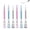 6pcs, variant on Syringe Shaped Gel Pens, 0.5mm Black Ink with Smooth Writing Flow, Creative Novelty Design for Doctors, Nurses, Students, Party Favors and Gifts