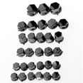 thumbnail image 1 of 30PCS Práctica Tapa de Cubierta de Cabeza de Del Tornillo Del Perno Hexagonal de , Ajuste de Tapa Del Tornillo de Negro Macarena Tapa de tornillo de motocicleta, 1 of 6