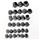 thumbnail image 1 of 30 tapones para tornillos de motocicleta a prueba de óxido Negro, 1 of 6