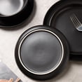 thumbnail image 5 of WEGFTDUOP 12-Piece Stoneware Dinnerware Set - Microwave & Dishwasher Safe Plates and Bowls for 4, Scratch Resistant Ceramic Dinner Plates Set with Matte Glaze, 5 of 8