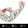 thumbnail image 2 of Kdxio Flamingo Palm Trees Print UV Sun Protection Arm Sleeves - Tattoo Cover Up - Basketball Arm Sleeve UPF 50 Cooling for Men Women, 2 of 7