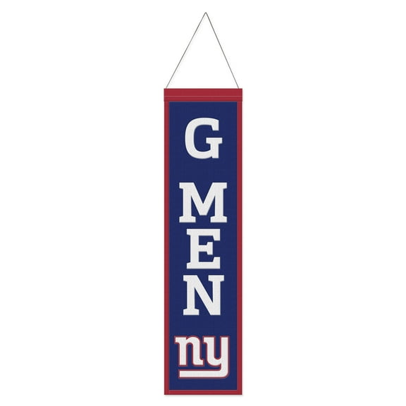 WinCraft New York Giants 8" x 32" Slogan Wool Banner
