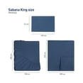 thumbnail image 3 of Juego de sabanas individuales 100% poliester Bluelander  CBHH-0160, 3 of 4