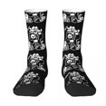 thumbnail image 2 of Calcetines de moda para hombre de LOS PEQUEÑOS AYUDANTES DE LA MUERTE, calcetines largos de punto, calcetines de pareja, tallas 37-45, 2 of 4