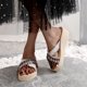 thumbnail image 5 of Zapatillas con punta abierta para mujer, sandalias cómodas, informales, cómodas, para la playa Wmkox8yii  ytu5454, 5 of 6