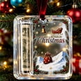 thumbnail image 3 of romoty Christmas Cash Gift Ornament, Holiday Sleigh & Sack Acrylic Money Holder Hanging Card for Christmas Tree & Stocking Stuffer, 3 of 4