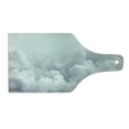 thumbnail image 2 of Grey Cutting Board, Dark Ominous Clouds in Gothic Style Digital Art Print Dramatic Moody Sky Stormy Weather, Decorative Tempered Glass Cutting and Serving Board, Wine Bottle Shape, Grey, by Ambesonne, 2 of 5