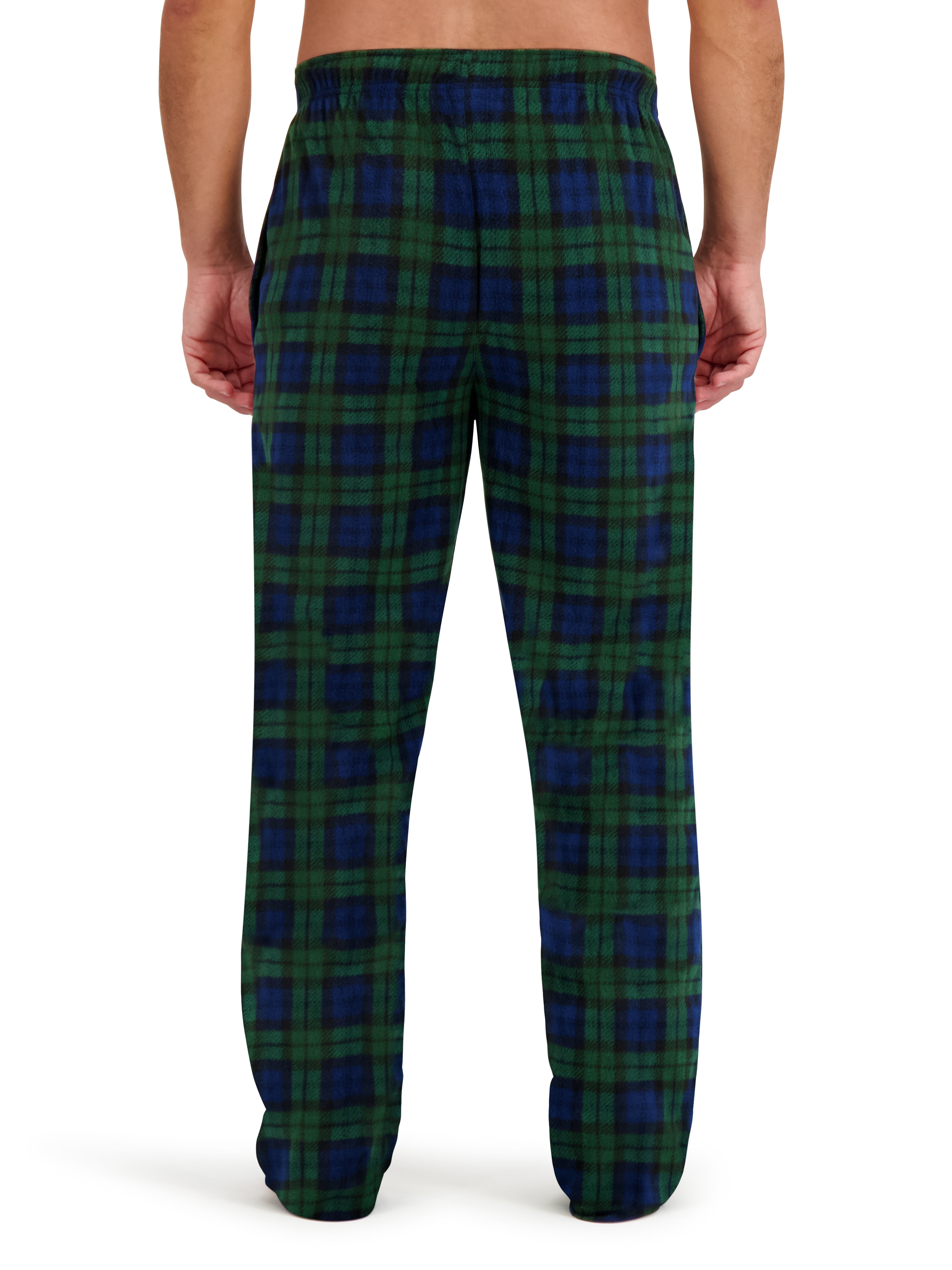 Hanes Men's Cozy Microfleece Pajama Sleep Pants, 2-Pack, Sizes S-2XL