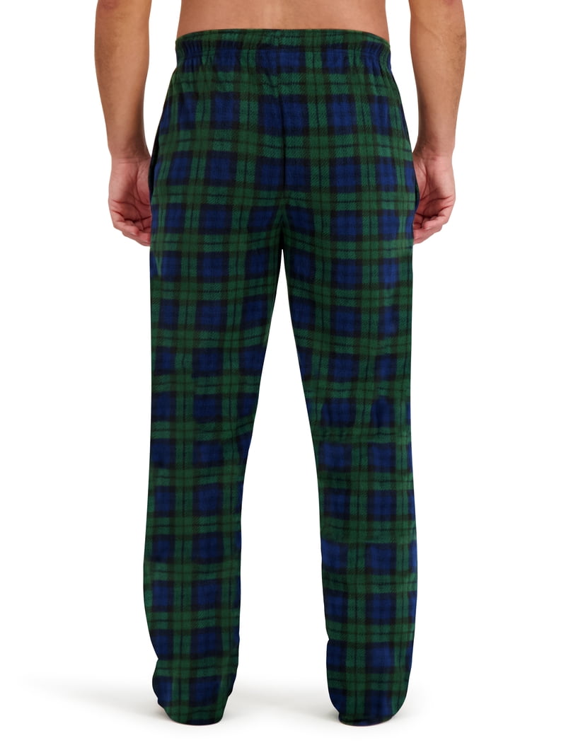 Hanes Men's Cozy Microfleece Pajama Sleep Pants, 2-Pack, Sizes S