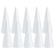thumbnail image 5 of 10 conos de espuma para manualidades, decoraciones para árboles de espuma, conos de poliestireno para fiestas, celebraciones, actividades en el aula, 7 cm x 36 cm, 5 of 8