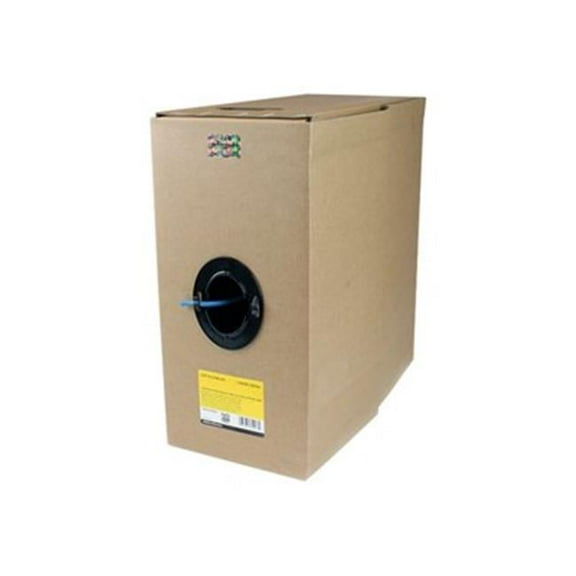 Startech 1000 Ft Roll Of Blue Plenum Cmp Cat 6 Solid Utp Bulk Cable