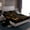 Black Orange C, variant on Manfei Camo US Flag Full Sheet Set 4pcs, Hunting Animal Initial L Bedding