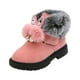 thumbnail image 2 of Puntoco Sandalias De Verano Para Bebés,Botas De Nieve Para Niños, Botas Cortas Para Bebés, Botas Cortas Para Niños Pequeños Y Medianos, Zapatos De Algodón, Engrosados, Antideslizantes, Color Rosa 21, 2 of 9