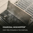 thumbnail image 6 of Portable Charcoal Grill and Smoker with cart and Analog Temperature Control, 6 of 9