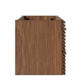 thumbnail image 3 of Modway Render 30" Wall-Mount Bathroom Vanity Cabinet (Sink Basin Not Included) in Walnut, 3 of 10