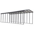 thumbnail image 1 of Arrow 14 x 47 x 14 ft Charcoal RV Carport, 1 of 8