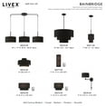 thumbnail image 6 of Livex Lighting - Bainbridge - 4 Light Pendant In Mid-Century Modern Style-22.5, 6 of 13