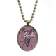 thumbnail image 1 of Insecto araña Negro Telaraña ilustración Collar Colgante de cadena vintage Colección de joyas colgantes Unbranded M, 1 of 3