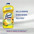 thumbnail image 2 of Lysol Clean & Fresh Multi-Surface Cleaner, Lemon & Sunflower, 10.75oz, 2 of 6