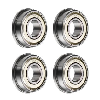 Uxcell 5-Pack 1603-2RS Deep Groove Ball Bearings - 5/16" X 7/8" X 11/32", Double Sealed, Chrome Steel, Z2 Noise Level