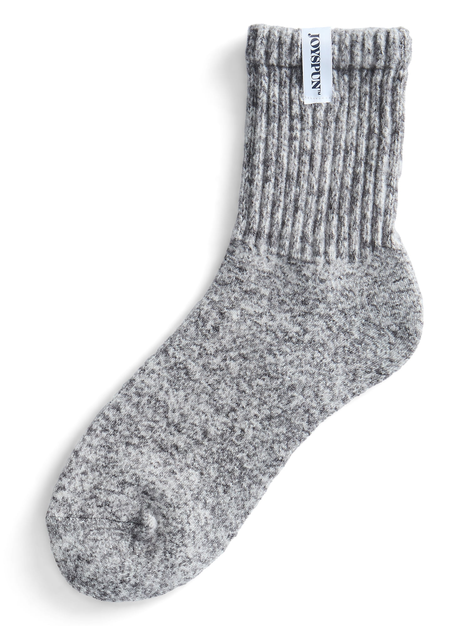 Joyspun Women’s Comfort Slouch Ankle Socks, 3-Pack, Size 4-10